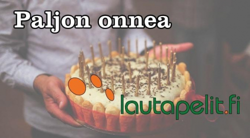 Paljon onnea Lautapelit.fi!