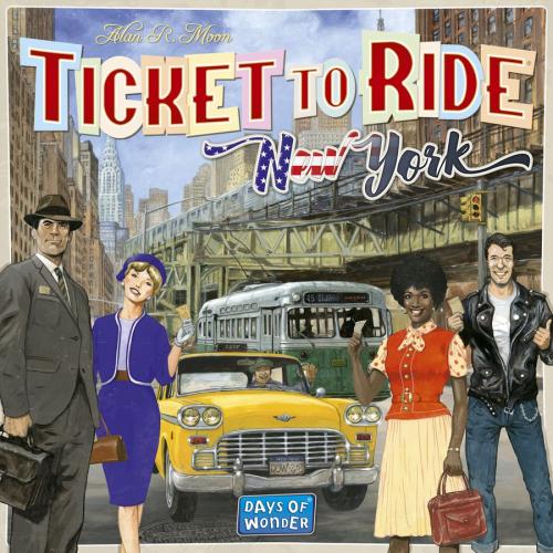 Ticket to Ride: New Yorkin kansi