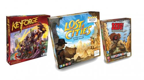 Keyforge, Bang!, Lost Cities