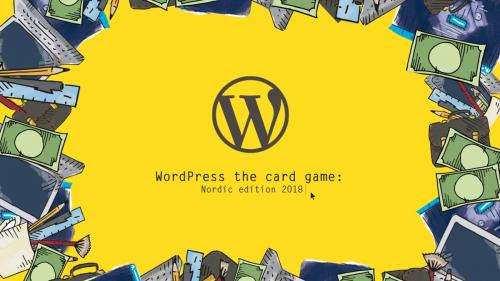 WordPress: The Card Gamen kansi