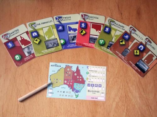 Boomerang-pelin kuponki ja kortteja