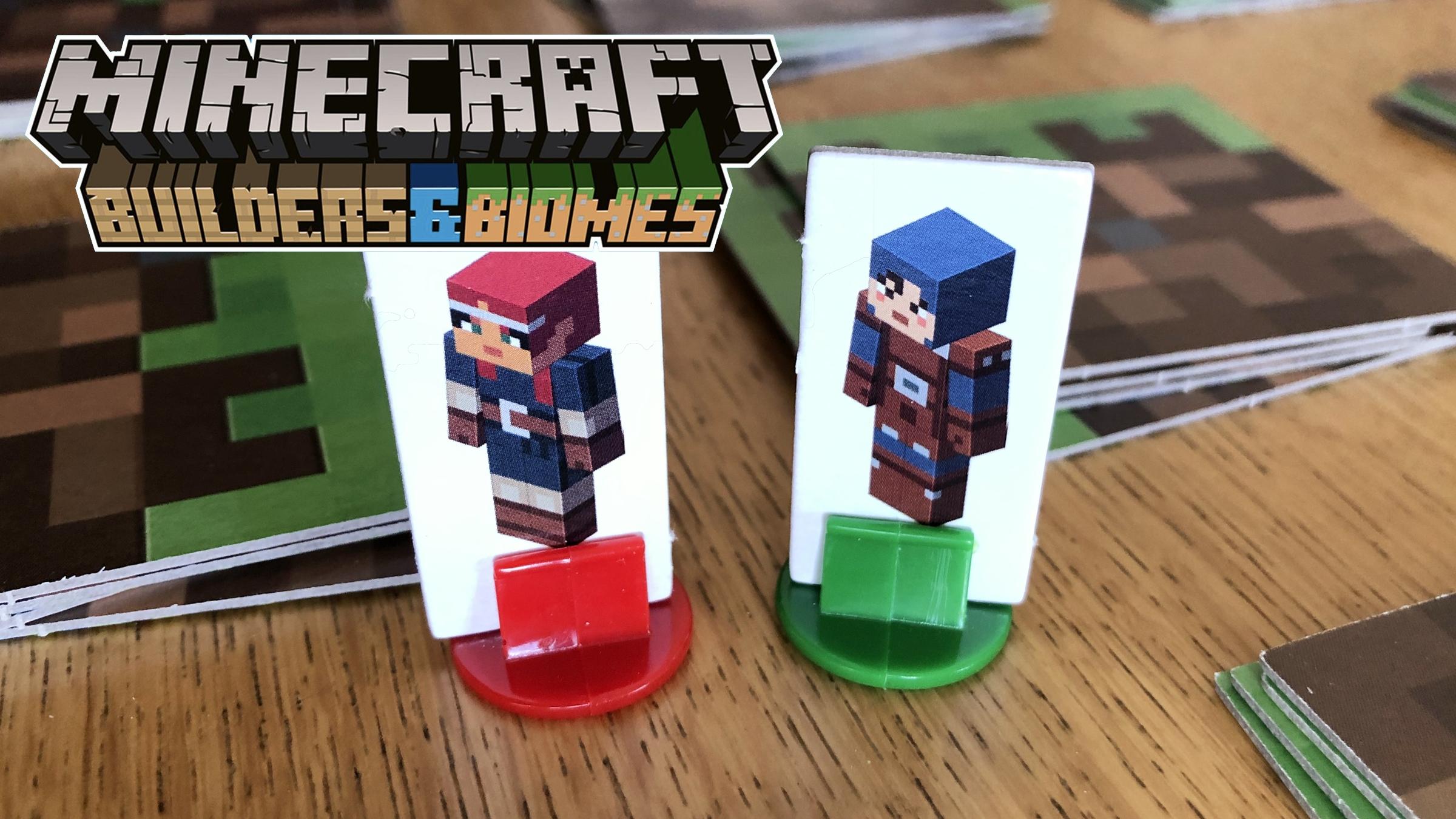 Minecraft: Builders & Biomes -lautapelin arvostelu ＞ Lautapeliopas