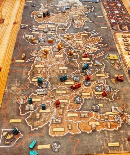 A Game of Thrones – The Board Gamen pelilauta