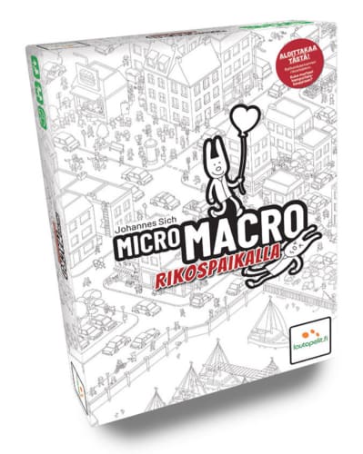 MicroMacro: Rikospaikalla -pelin kansi