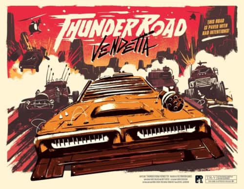 Thunder Road: Vendettan kansi