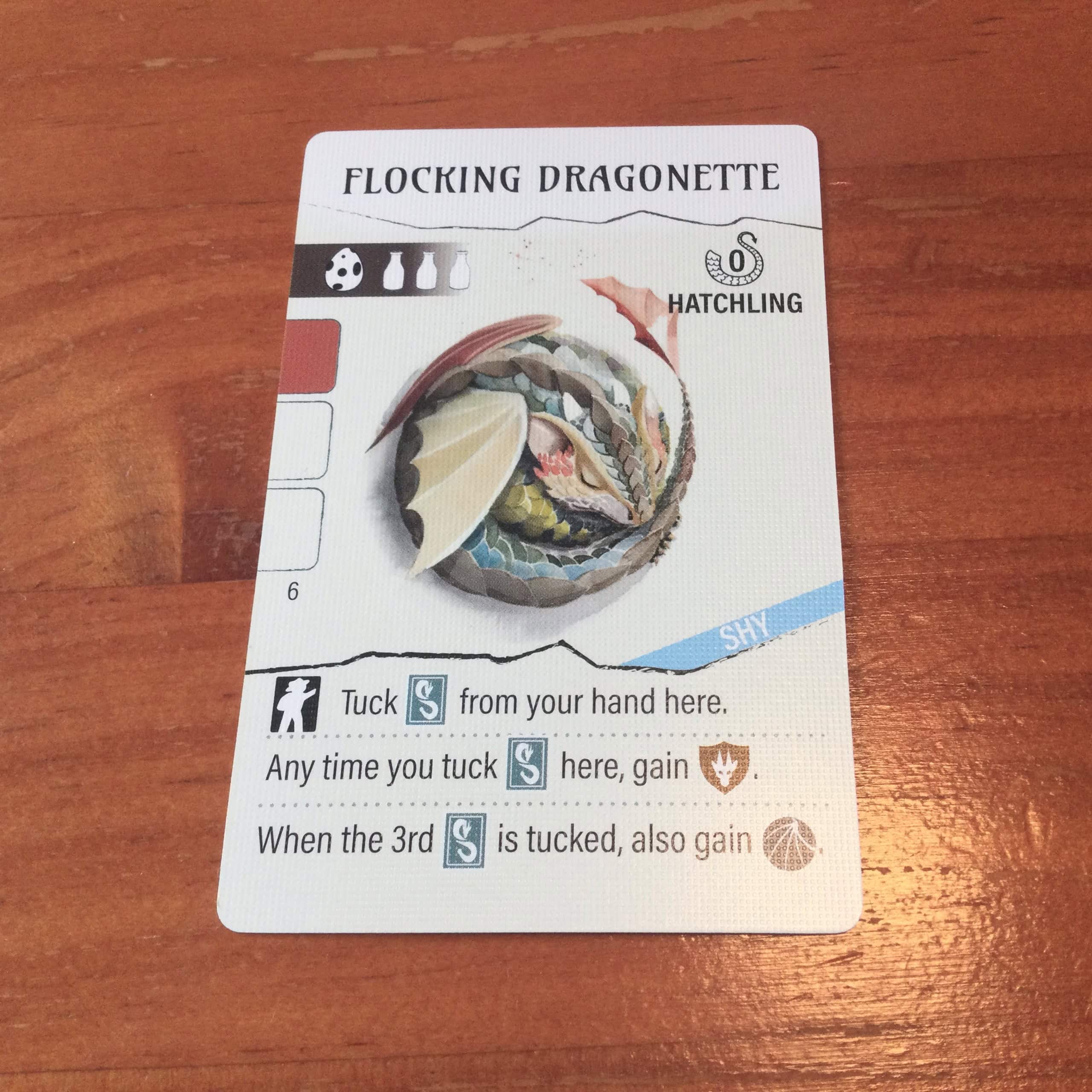 Flocking Dragonette -kortti