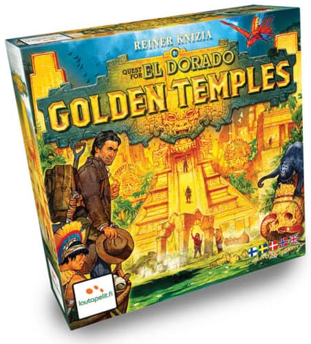 Quest for El Dorado: Golden Templesin kansi