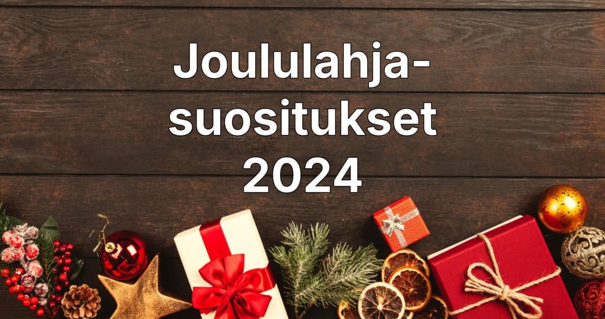 Joululahjasuositukset 2024